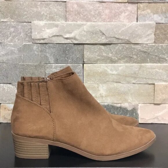 American Rag Tori Fabric Pointed Toe Ankle Boots - Picture 2 of 4